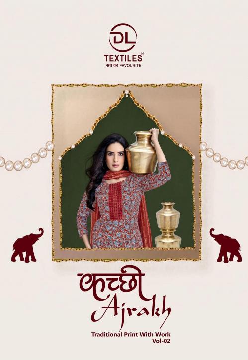 DL kutchi ajrakh vol-2 ahmedabad wholesale kurti bazar